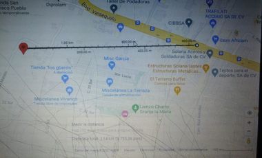 TERRENO EN VENTA, SAN FRANCISCO TOTIMEHUACAN