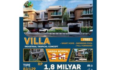 Villa mewah nyaman Harga Terjangkau 1 unit Lagi Cihanjuang Bandung Utara Cimahi