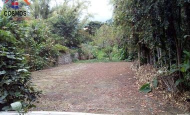 Venta de terreno en Otavalo con restaurante y espacios verdes