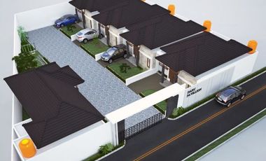 Rumah Baru di Jalan Taman Sari ,dp 36 Jt Sampai Akad