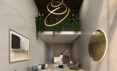 Departamento en preventa con amenidades en Montebello, al norte de Mérida