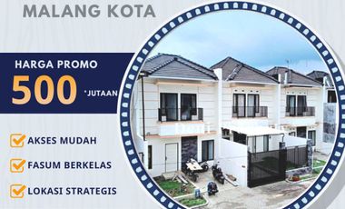 Dijual Townhouse dekat Kawasan Bisnis Suhat Malang De Saxofone