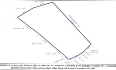 Venta de Terreno para constructores/desarrolladores en Villa de Reyes, S.L.P MX