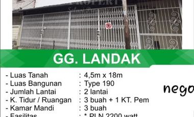 Rumah Gang Landak, Tanjung Pura, Pontianak