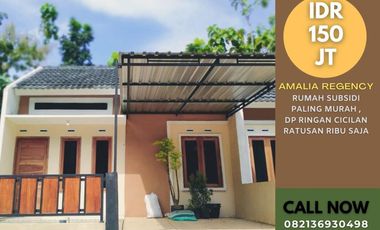 DIJUAL RUMAH SUBSIDI APIK DI GUNUNGKIDUL , DP RINGAN CICILAN 900RBAN