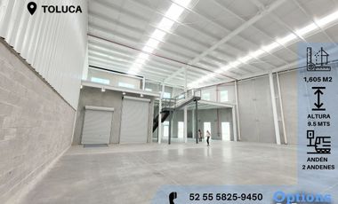 Industrial warehouse for rent in Toluca