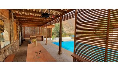 Venta Parcela con casa 5D 5B piscina Rinconada de Los Andes
