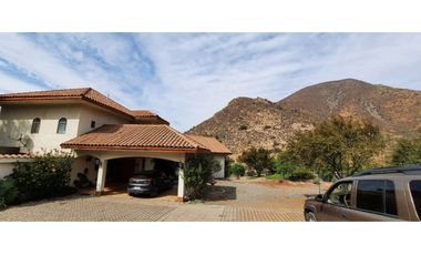 Venta Parcela con casa 5D 5B piscina Rinconada de Los Andes