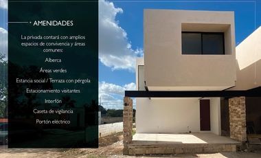 Townhouse en Venta en Grandia en Santa Rita Cholul