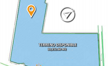 TERRENO PARA NAVE INDUSTRIAL EN RENTA EN IXHUATEPEC PARK   $27574.02