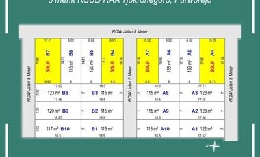 Tanah Dijual Dekat Pintu Tol Luasan Standart Jalan Jogja Km 6