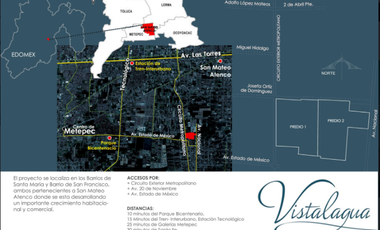 TERRENOS RESIDENCIAL VISTALAGUA