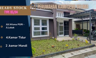 Rumah Cluster di Jl Wisma Pgri di Jual Cepat