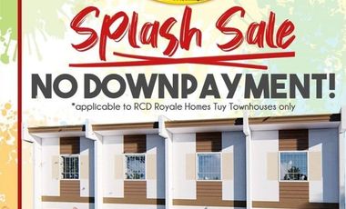 NO DP TOWNHOUSE For Sale - TUY BATANGAS