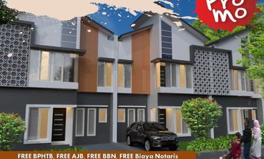 Rumah Dijual di Malang Tipe 45/77 Bebas Banjir Free Biaya