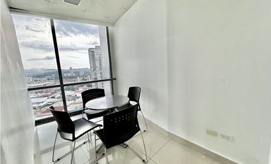 Se Alquila Oficina Amoblada 122 Mts Costa del Este USD$2,200,00+itbms