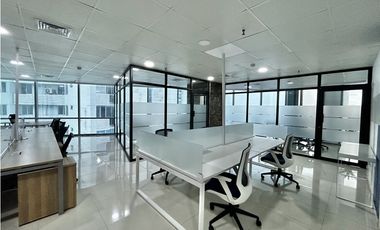 Se Alquila Oficina Amoblada 122 Mts Costa del Este USD$2,200,00+itbms