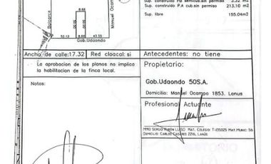 Duplex en venta en Lanus Oeste