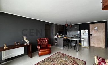 Hermoso departamento estilo mariposa con vista al mar en Pingueral