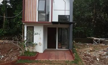 Rumah 2 lantai murah 465juta dekat stasiun citayam