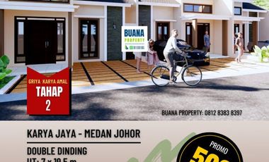 Rumah Double Dinding Karya Amal Karya Jaya Medan Johor