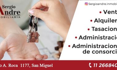 Departamento dos ambiente a estrenar