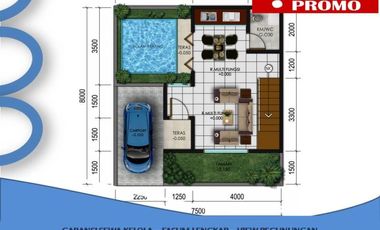 Rumah Villa Dijual Di Batu Malang Tipe 67 Garansi Sewa Kelola