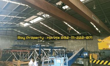 SEWA Gudang di Cakung Cilincing 5700 m2 DGN OVERHEAD CRANE