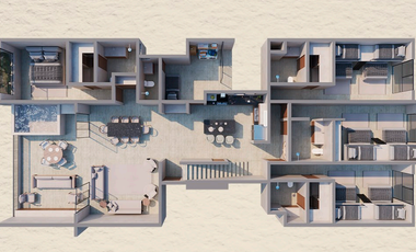 Departamento en venta en Yucatán, Sandre, Sisal ( Tipo A)