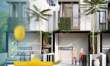 Promo murah 2 lantai pinggir jalan cimahi Utara DP 30 juta