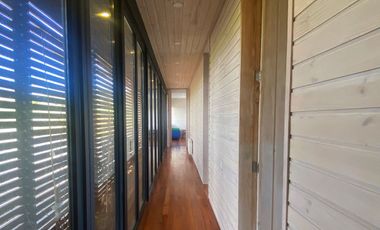 Casa con vista y acceso al Lago Ranco