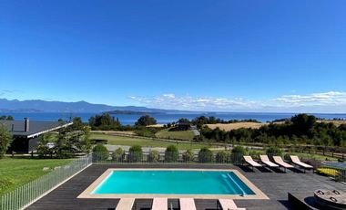 Casa con vista y acceso al Lago Ranco