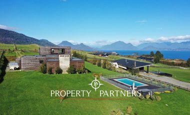 Casa con vista y acceso al Lago Ranco