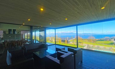 Casa con vista y acceso al Lago Ranco