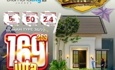 BIG RAMADHAN SALE! DIAMOND CITY JUANDA 2, Hunian Asri di Desa Damarsi