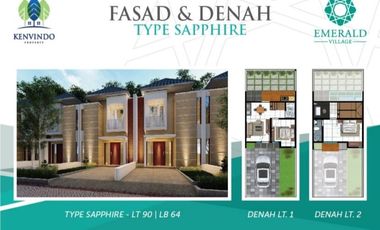 Ciamik Mewah, Emerald Village, Gedangan, Sidoarjo | Br228 F