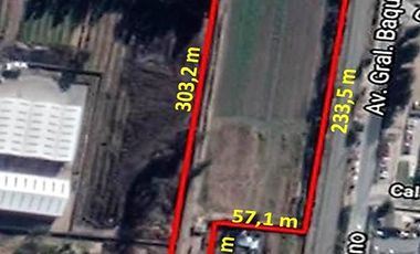 Terreno Industrial En Paine De 17.500 M2, Uf 2/m2.