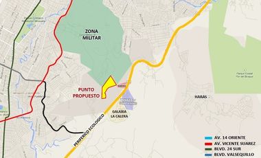 Terreno en venta 280,504.73 m2 zona Periférico Ecológico, La Calera, Puebla