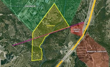 Terreno en venta 280,504.73 m2 zona Periférico Ecológico, La Calera, Puebla
