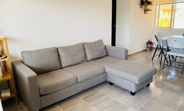 departamento en renta con muebles mayacoba playa del carmen