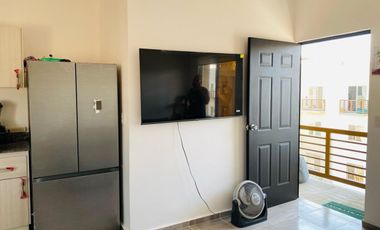 departamento en renta con muebles mayacoba playa del carmen