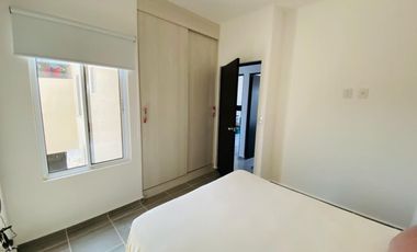 departamento en renta con muebles mayacoba playa del carmen
