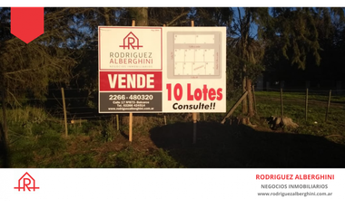 Excelente loteo al pie de la sierra (Calle 48 e/85 y 87)