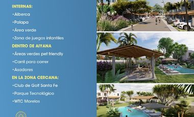 Casa de 3 recámaras con alberca, punta Oasis, Fracc. Santa Fe, Xochitepec,  Mor