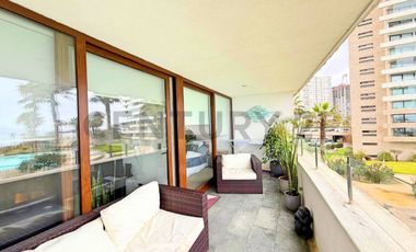 Se arrienda departamento amoblado Jardín del Mar