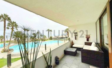 Se arrienda departamento amoblado Jardín del Mar