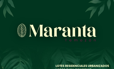 Terreno en Venta en Mérida, Maranta, Temozón