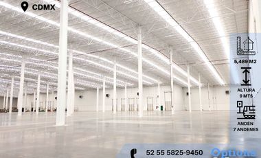 Amazing Warehouse for rent in CDMX