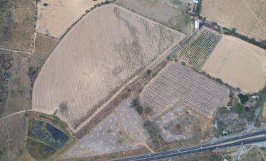 Terreno sobre carretera a Chapala