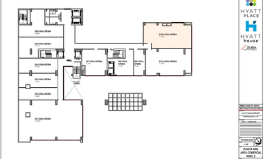 OFICINAS VENTA EN TORRE  HYATT PLACE, VALLE